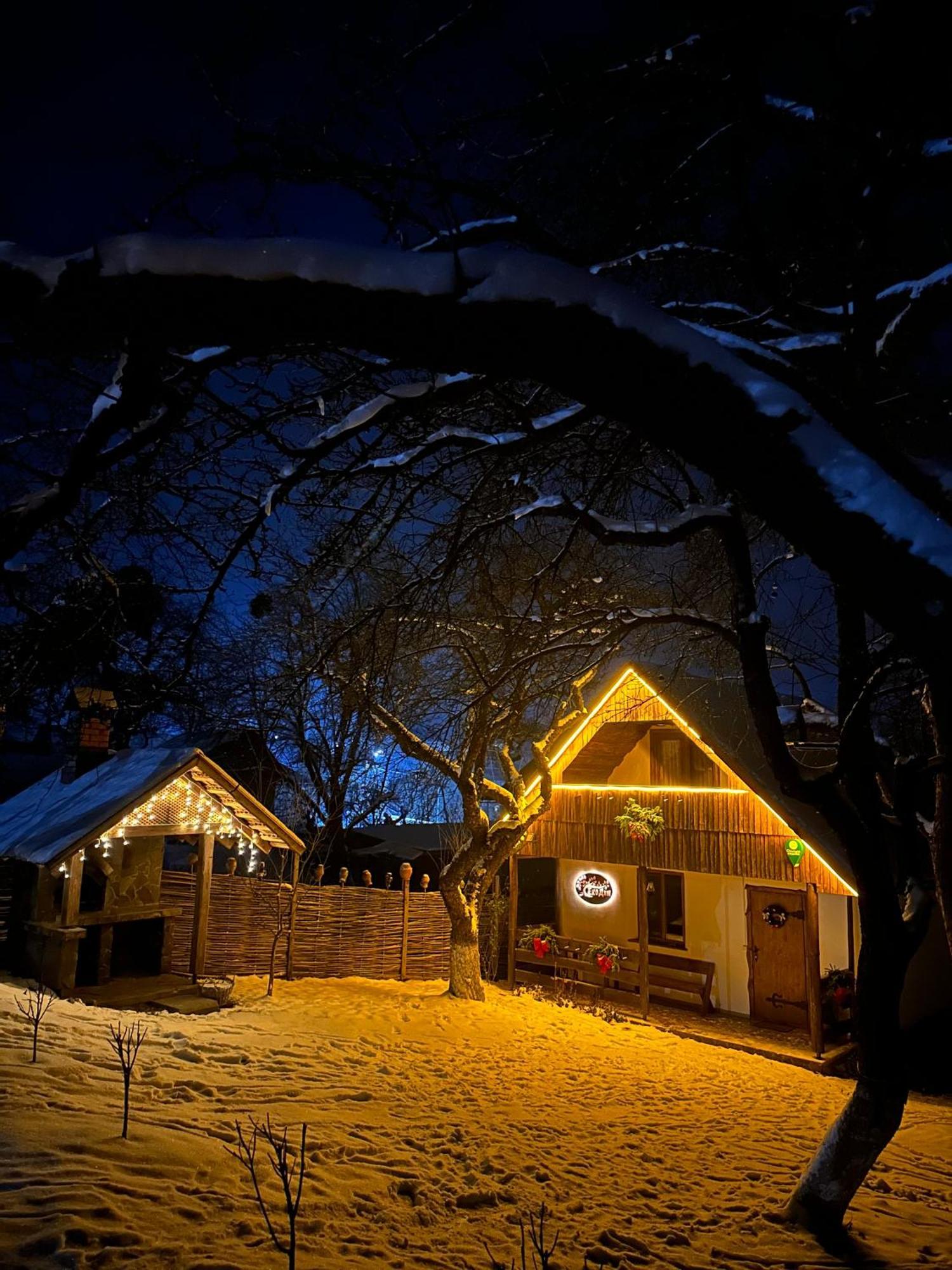 Еко Дім З Соломи Villa Solochyn Eksteriør billede